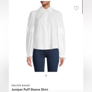 Walter Baker Juniper Puff Sleeve shirt